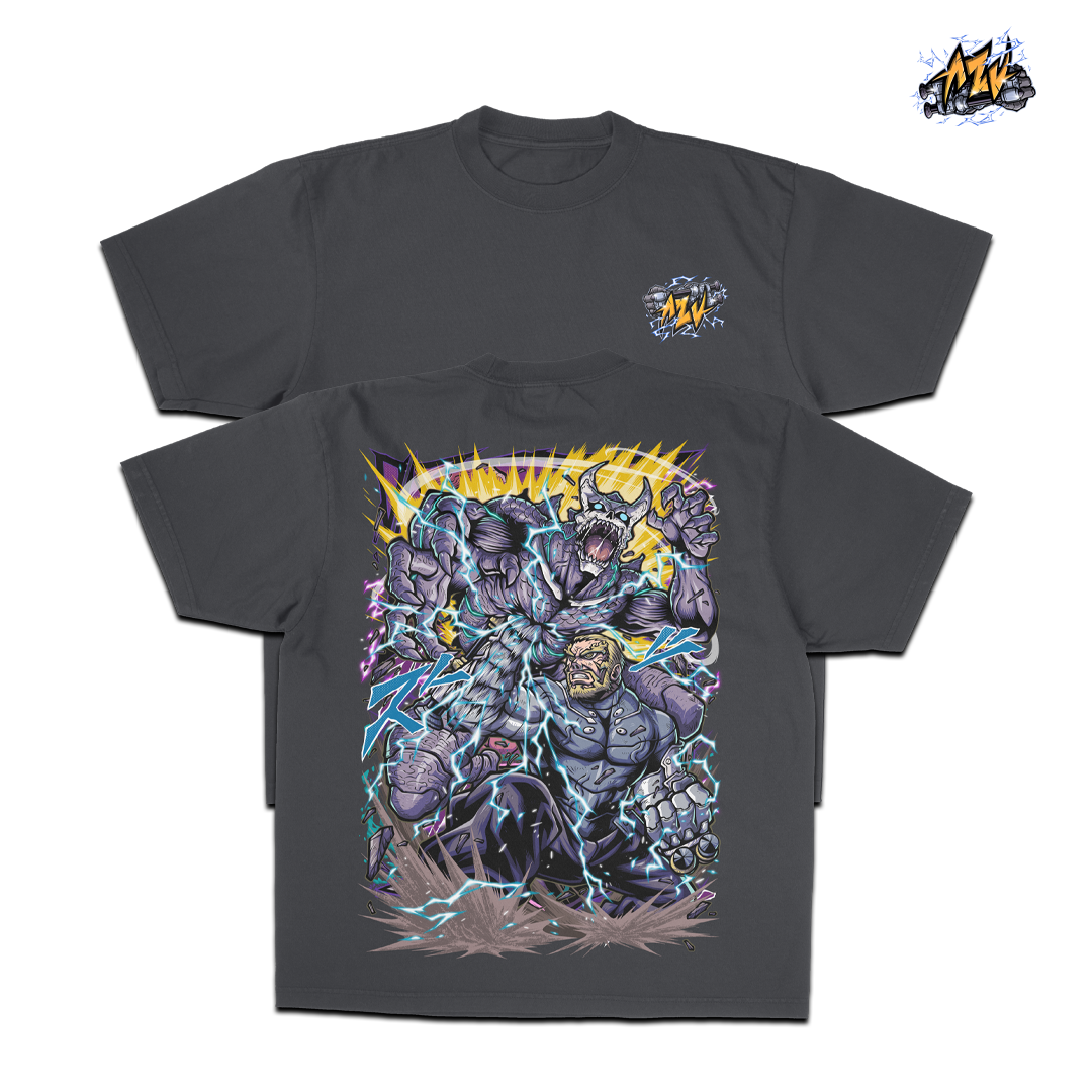 Isao VS Kaiju 8 Tee