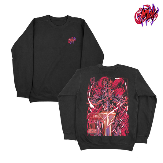 RED IGRIS CREWNECK